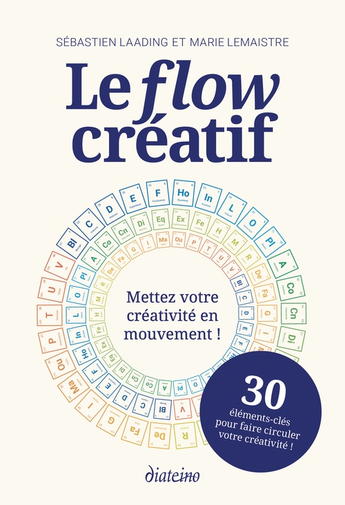 Couverture ebook de Le Flow créatif - Mettez votre créativité en mouvement !, de Sébastien Laading, Marie Lemaistre
