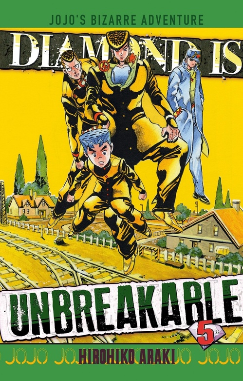 ebook cover of Jojo's - Diamond is unbreakable T05, by Hirohiko Araki