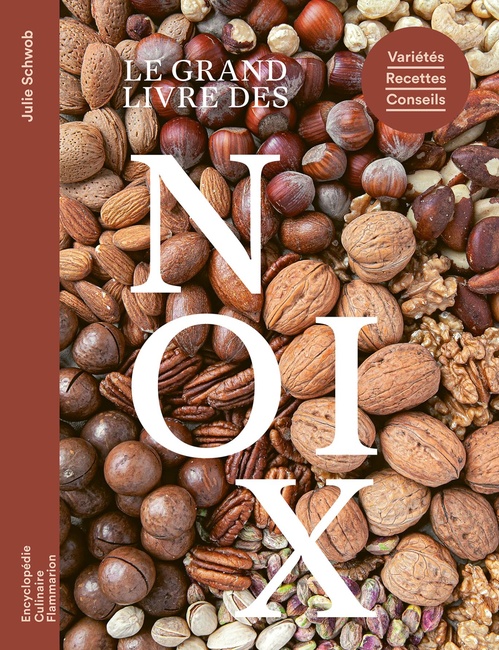 Couverture ebook de Le grand livre des noix, de Julie Schwob
