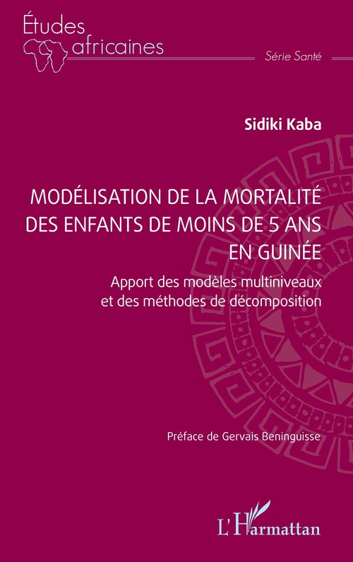ebook cover of Modélisation de la mortalité des enfants de moins de 5 ans en Guinée, by Sidiki Kaba
