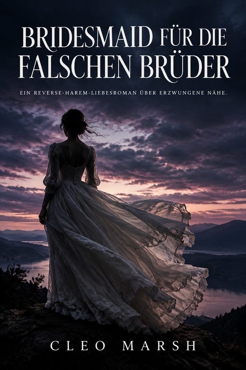 Couverture ebook de Bridesmaid für die falschen Brüder, de Cleo Marsh
