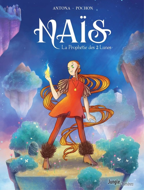 Couverture ebook de Naïs et la prophétie des 2 lunes, de Antona