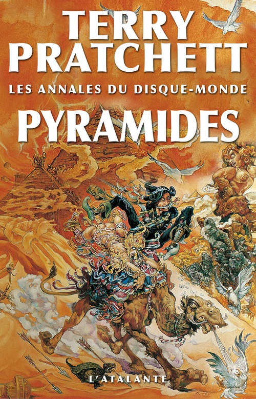 ebook cover of Pyramides, by Terry Pratchett