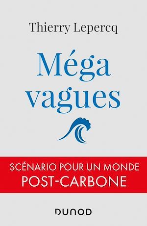 Couverture ebook de Méga-vagues, de Thierry Lepercq