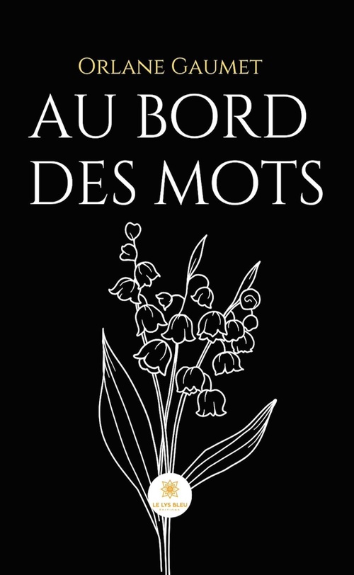 ebook cover of Au bord des mots, by Orlane Gaumet
