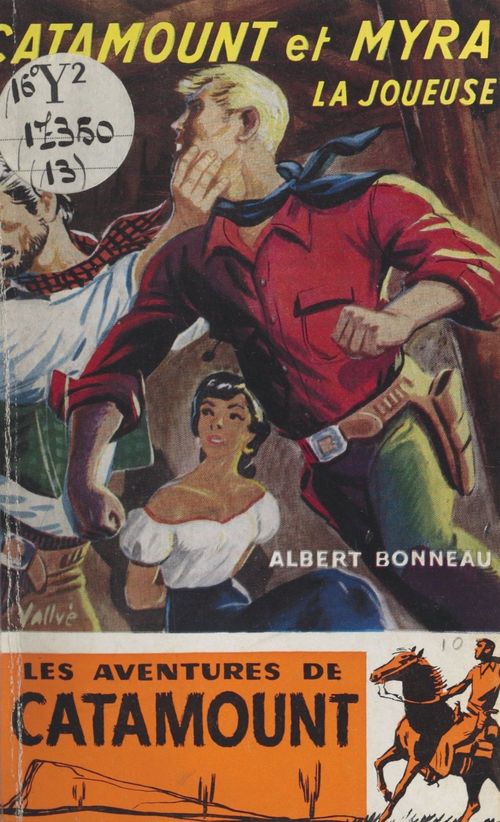 Couverture ebook de Catamount et Myra la joueuse, de Albert Bonneau