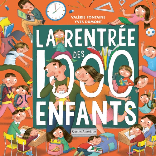 ebook cover of La rentrée des 1000 enfants, by Valérie Fontaine