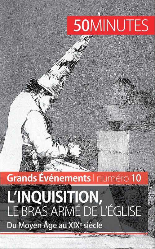 Couverture ebook de L'inquisition, le bras armé de l'Église, de Mélanie Mettra