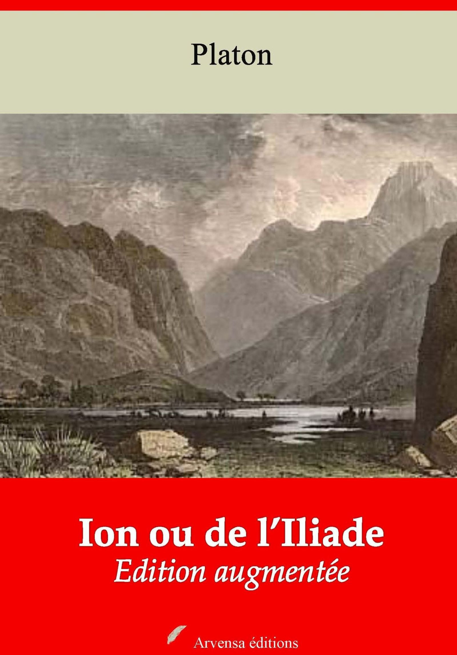 Couverture ebook de Ion ou de l´Iliade - suivi d'annexes, de Platon
