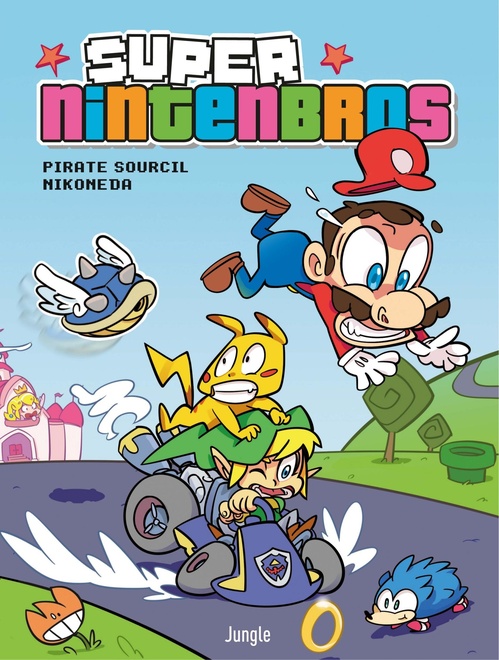 ebook cover of Super Nintenbros - Tome 1, by Nikoneda, Piratesourcil
