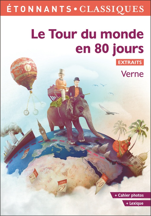 ebook cover of Le Tour du monde en 80 jours, by Jules Verne