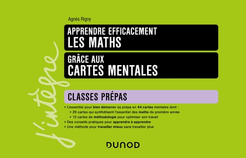 ebook cover of Apprendre efficacement les maths, by Agnès Rigny