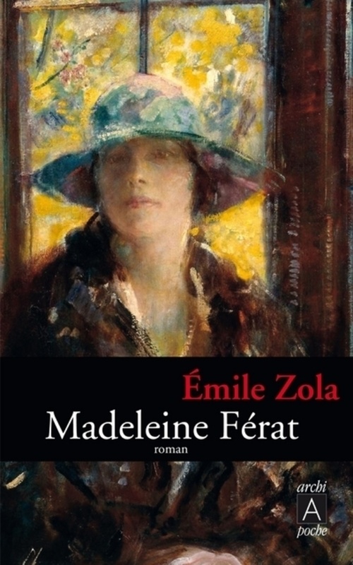 Couverture ebook de Madeleine Férat, de Émile Zola
