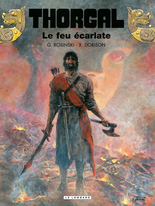 ebook cover of Thorgal - Tome 35 - Le feu écarlate , by Xavier Dorison, Grzegorz Rosinski
