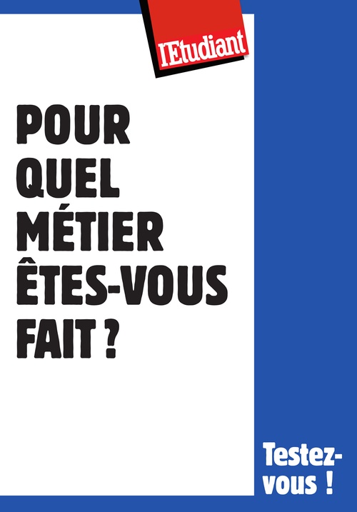 ebook cover of Pour quel métier êtes-vous fait ?, by Virginie Bertereau