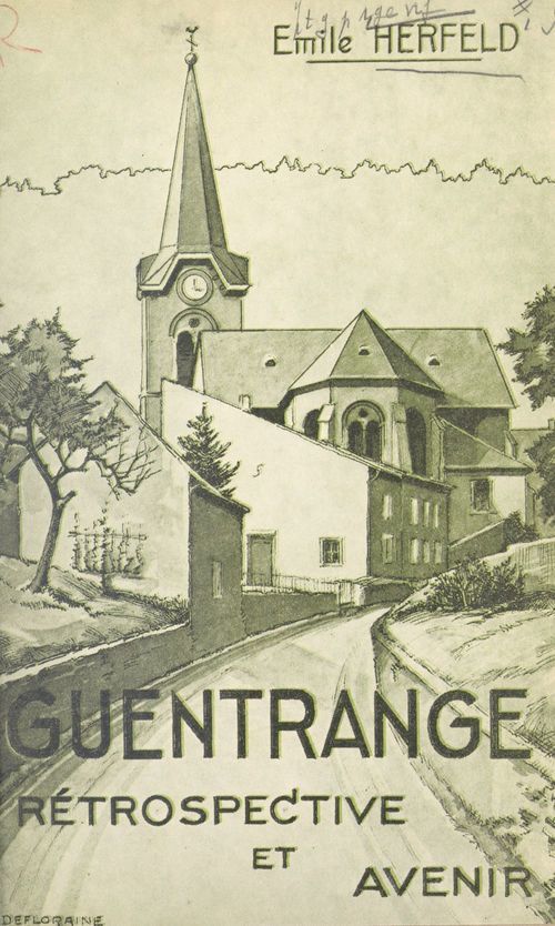 Couverture ebook de Guentrange, de Emile Herfeld