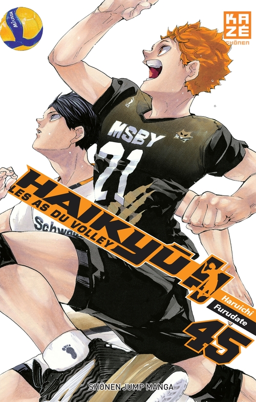 ebook cover of Haikyu !! - Les As du volley T45 (Fin), by Haruichi Furudate