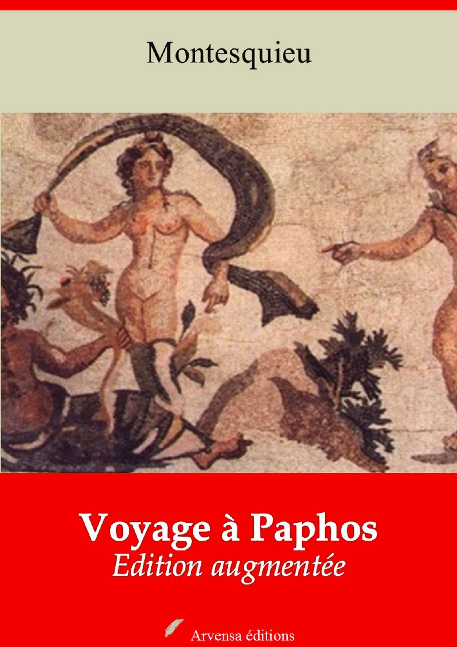 Couverture ebook de Voyage à Paphos - suivi d'annexes, de Charles De Montesquieu