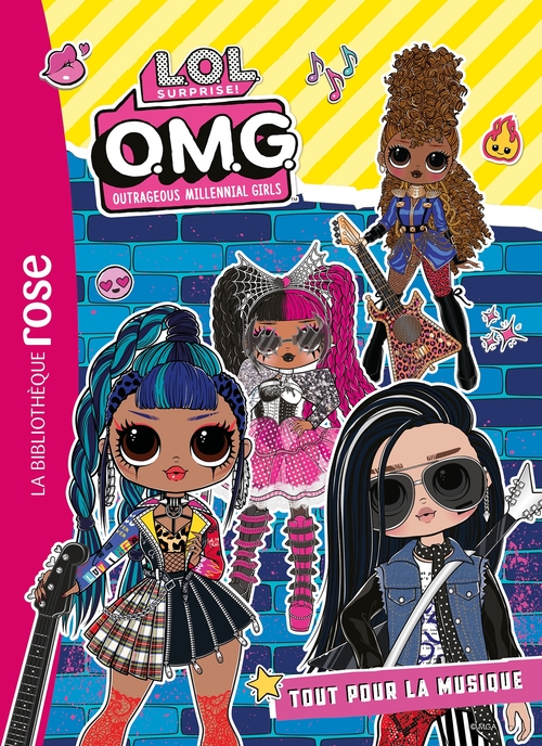 Couverture ebook de L.O.L. Surprise ! O.M.G. XXL - Tout pour la musique, de MGA Entertainment