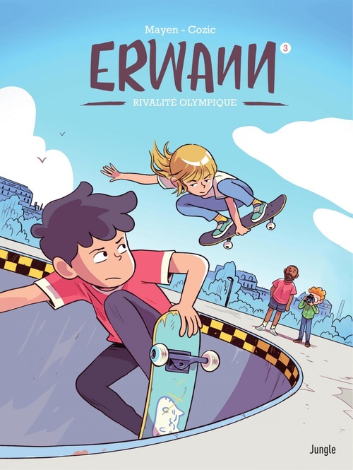 ebook cover of Erwann - Tome 3 - Rivalité olympique, by Cédric Mayen