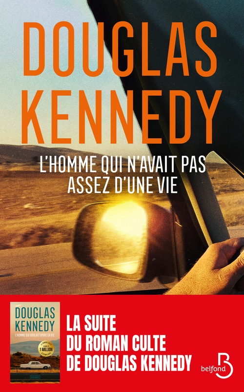 Couverture ebook de L'homme qui n'avait pas assez d'une vie, de Douglas Kennedy