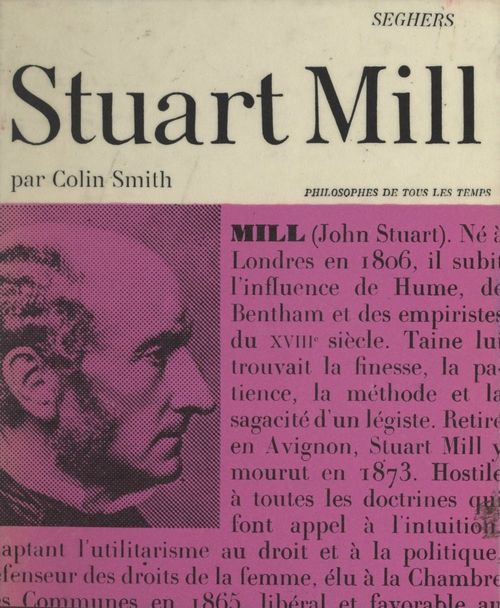 ebook cover of John Stuart Mill, by Colin Smith