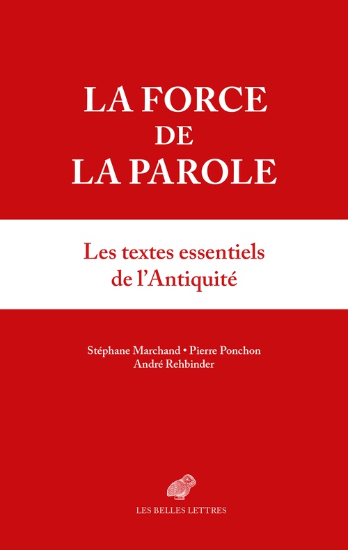 Couverture ebook de La force de la parole, de Stéphane Marchand