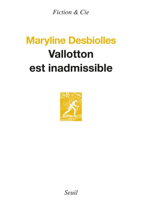 ebook cover of Vallotton est inadmissible, by Maryline Desbiolles