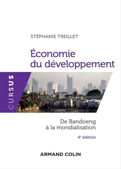 Couverture ebook de Economie du développement - 4e éd., de Stéphanie Treillet