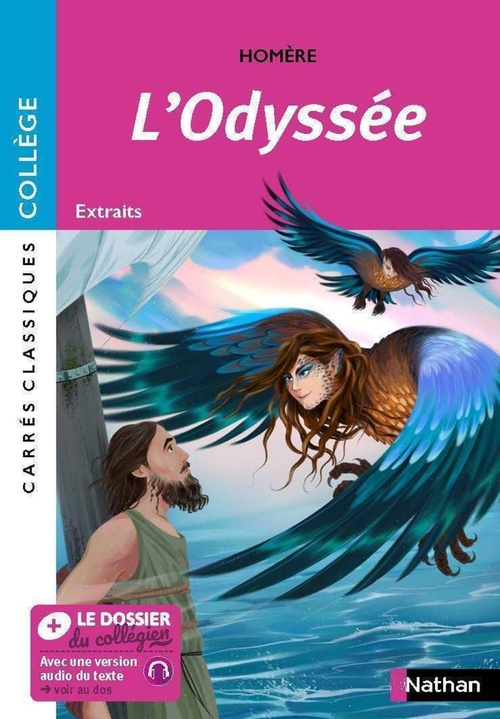 Couverture ebook de L'Odyssée, de Homère