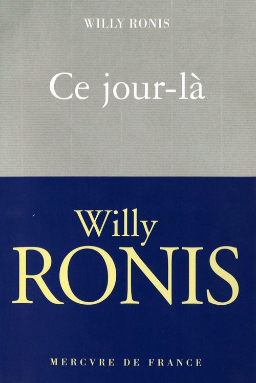ebook cover of Ce jour-là, by Willy Ronis