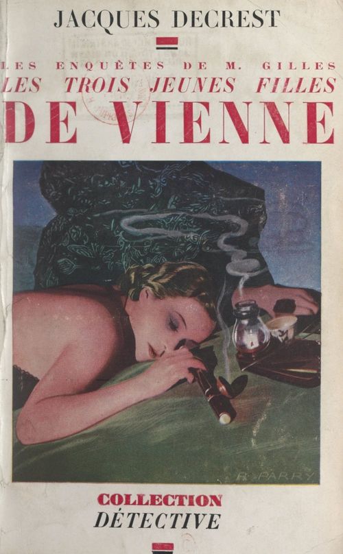 Couverture ebook de Les trois jeunes filles de Vienne, de Jacques Decrest