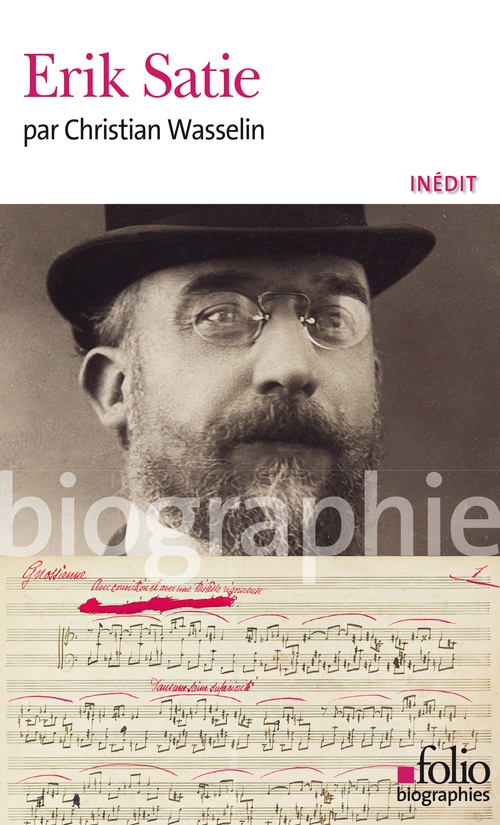 Couverture ebook de Erik Satie, de Christian Wasselin