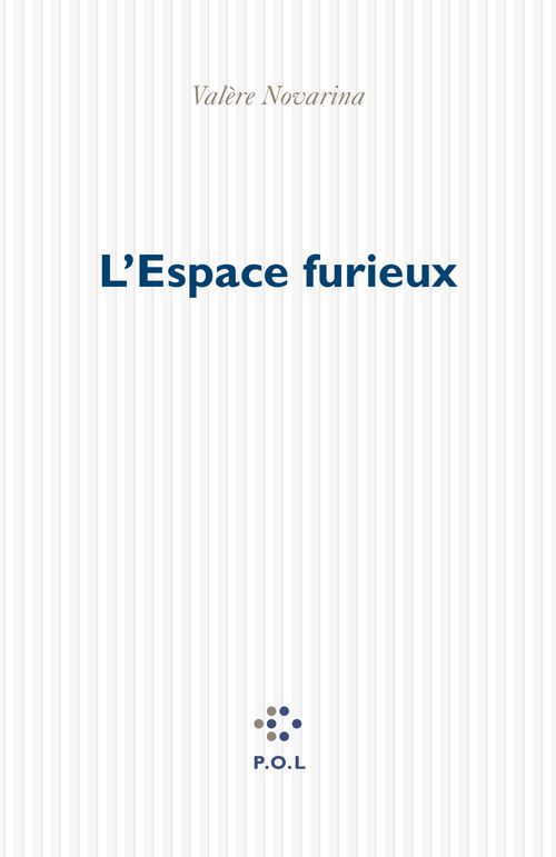 ebook cover of L'Espace furieux, by Valère Novarina