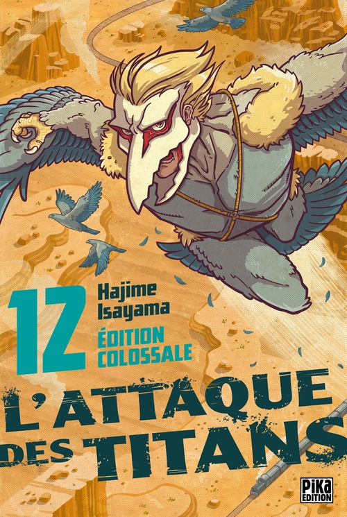 ebook cover of L'Attaque des Titans Edition Colossale T12, by Hajime Isayama