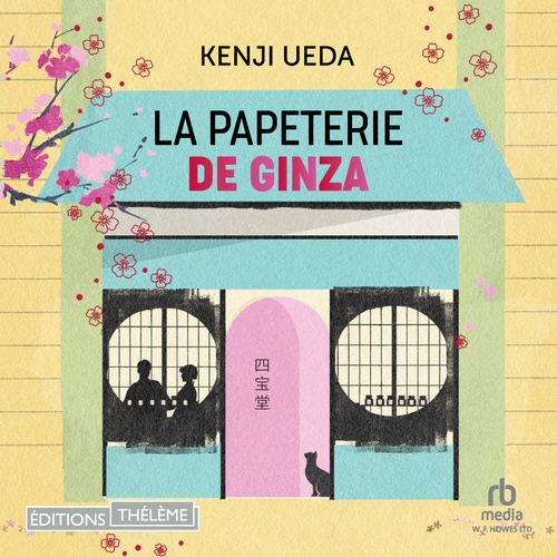 Couverture audiobook de La papeterie de Ginza, de Kenji Ueda
