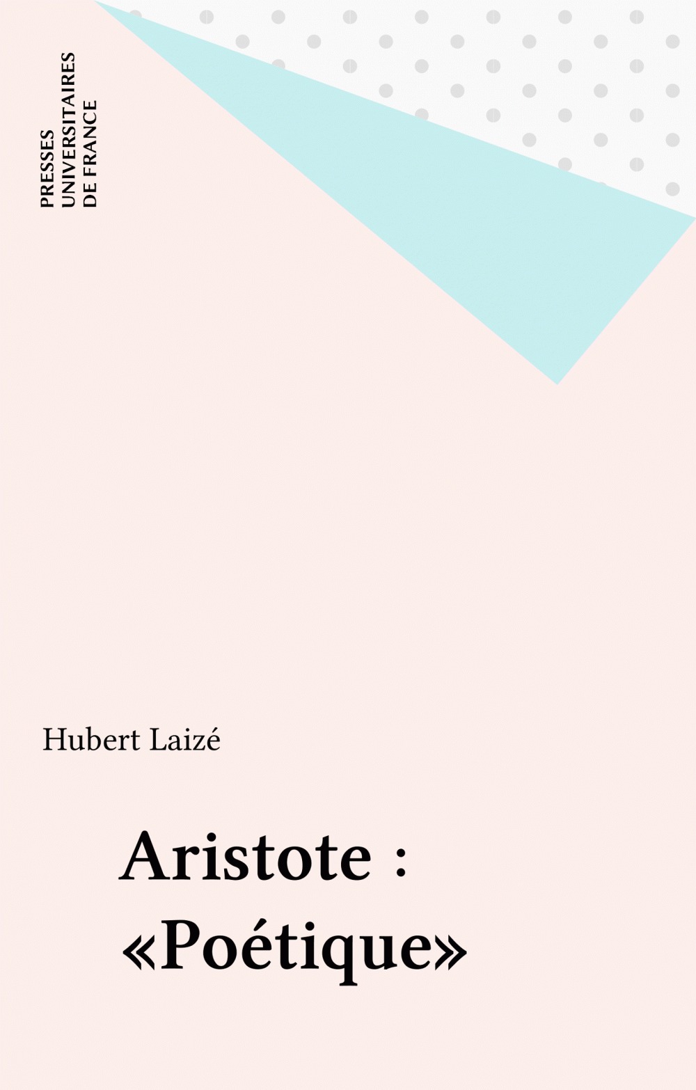 Couverture ebook de Aristote : «Poétique», de Hubert Laizé