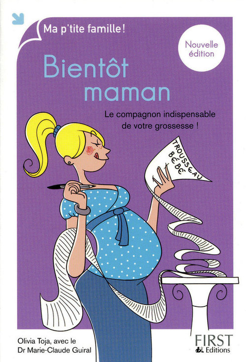 ebook cover of Bientôt maman 4e, by Marie-claude Guiral, Olivia Toja