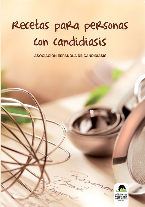 ebook cover of Recetas para personas con candidiasis, by Asociacion Espanola De Candidiasis
