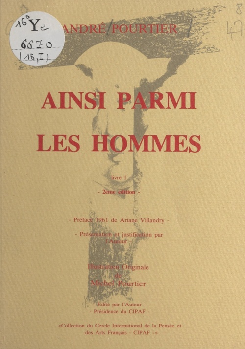 ebook cover of Ainsi parmi les hommes (1), by Andre Pourtier