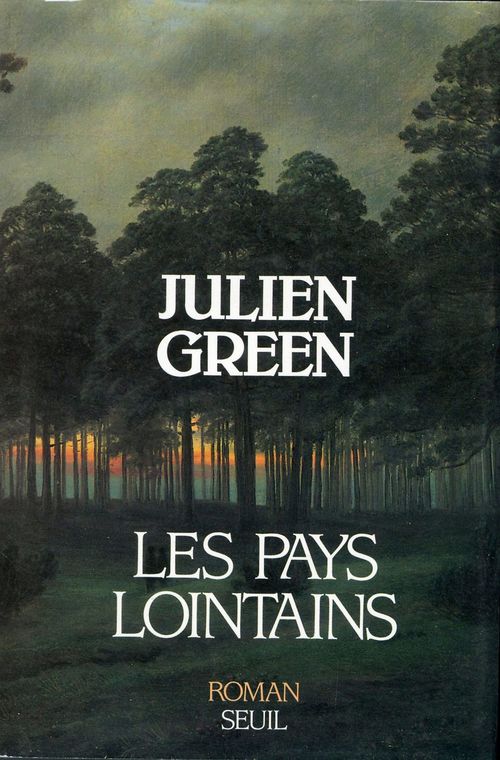 ebook cover of Les Pays lointains, by Julien Green