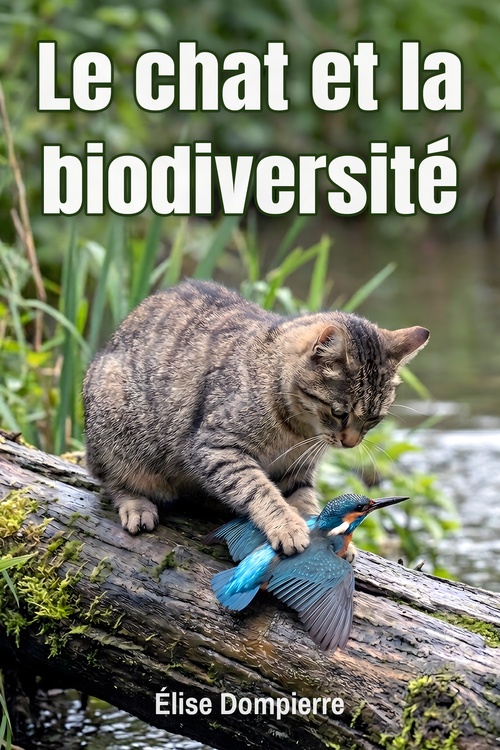 Couverture ebook de Le Chat et la Biodiversité, de Élise Dompierre