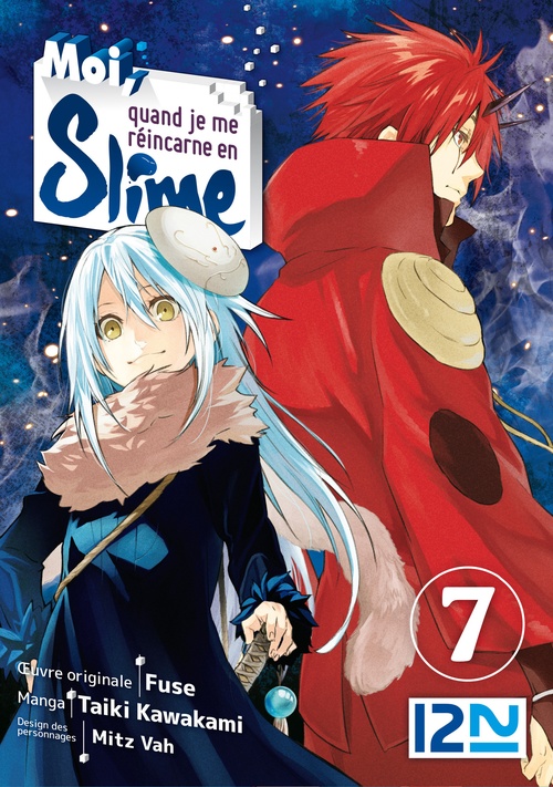 Couverture ebook de Moi, quand je me réincarne en Slime - tome 7, de Fuse, Taiki Kawakami, Vah Mitz, Erica Moriya