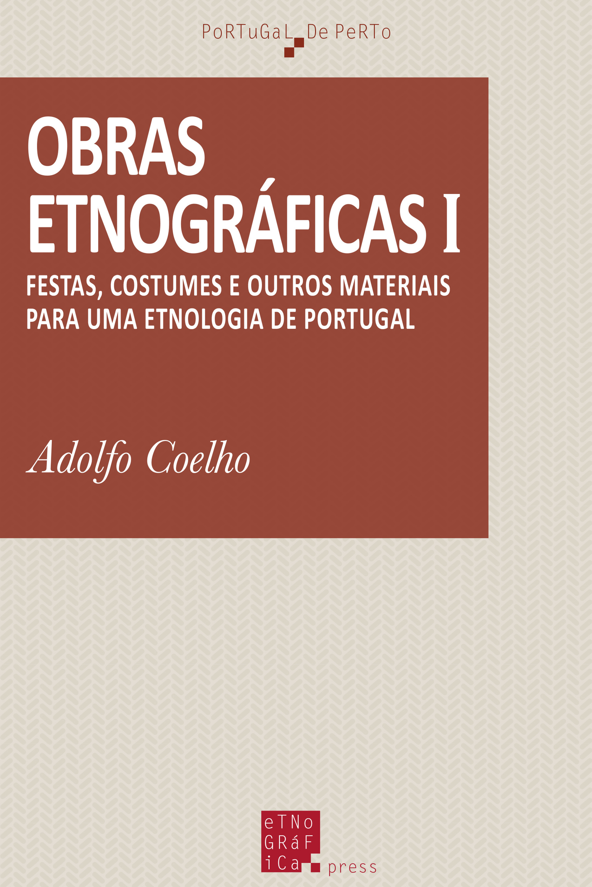 Couverture ebook de Obras etnográficas (I), de Adolfo Coelho