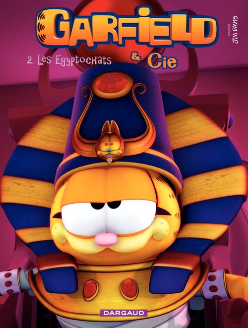 Couverture ebook de Garfield & Cie - Tome 2 - Egyptochat, de Jim Davis