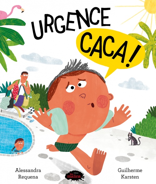 Couverture ebook de Urgence caca!, de Alessandra Requena