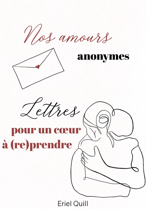 ebook cover of Nos amours anonymes, by Eriel Quill