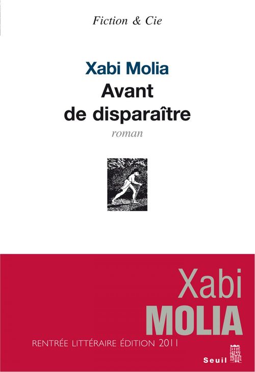 Couverture ebook de Avant de disparaître, de Xabi Molia