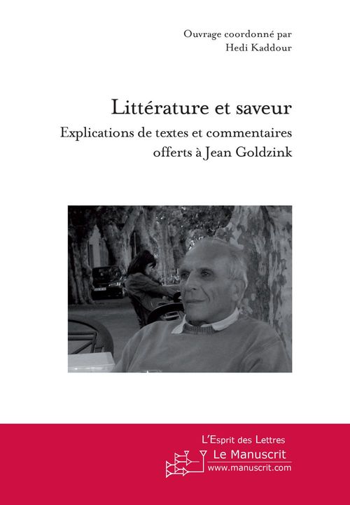 ebook cover of Littérature et saveur, by Hédi Kaddour