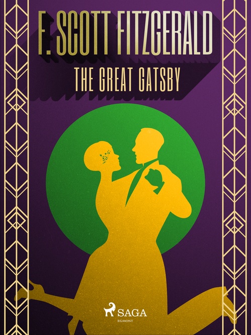 Couverture ebook de The Great Gatsby, de F. Scott. Fitzgerald